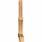 Ekena Millwork Davenport Timber Gable Bracket, Western Red Cedar, 108"W x 58"H x 5 1/2"D x 5 1/2"F, 13/12 Pitch GBW108X58X0606DAV00SWR - alternate 2